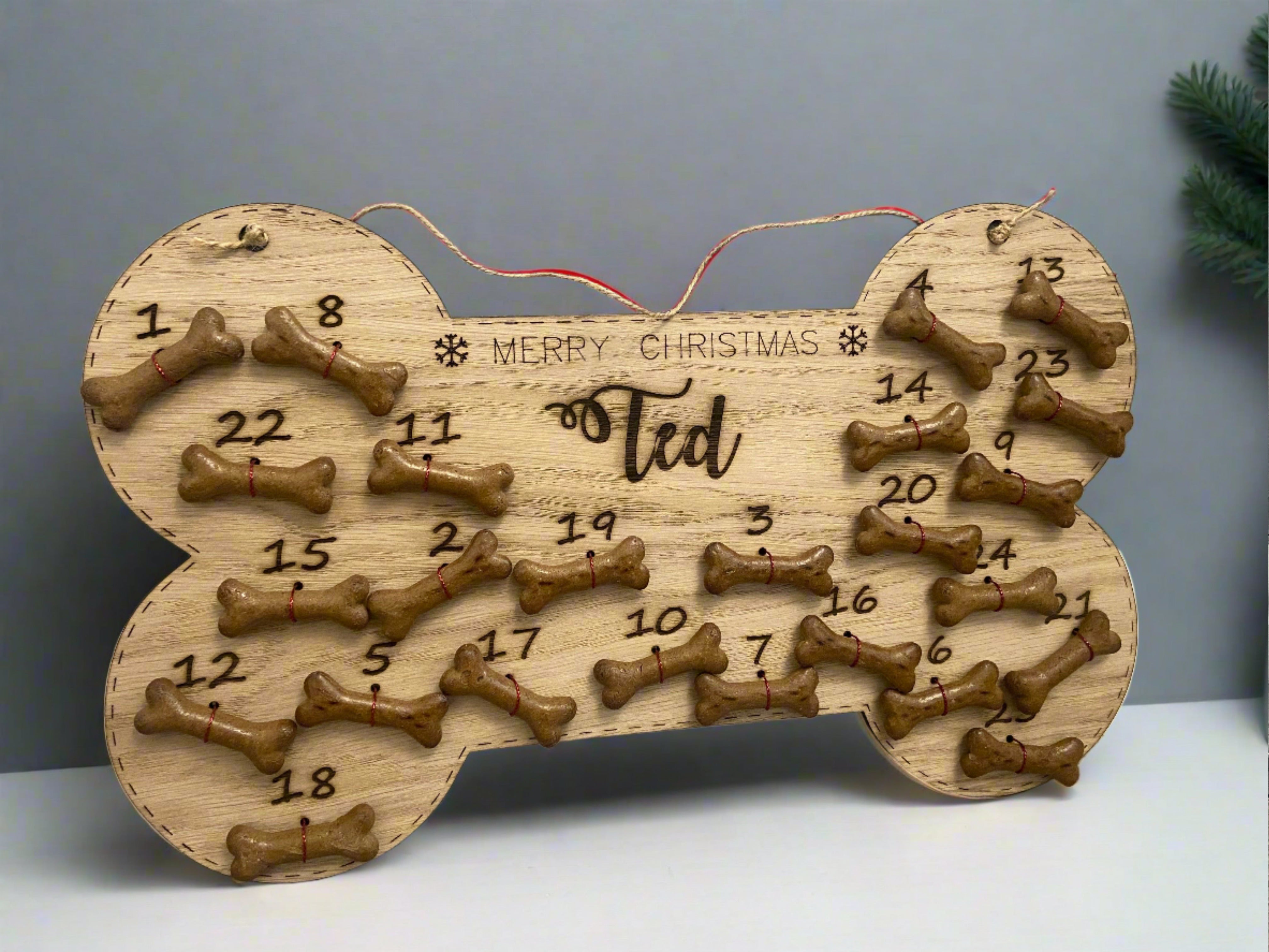 Personalised dog deals advent calendar