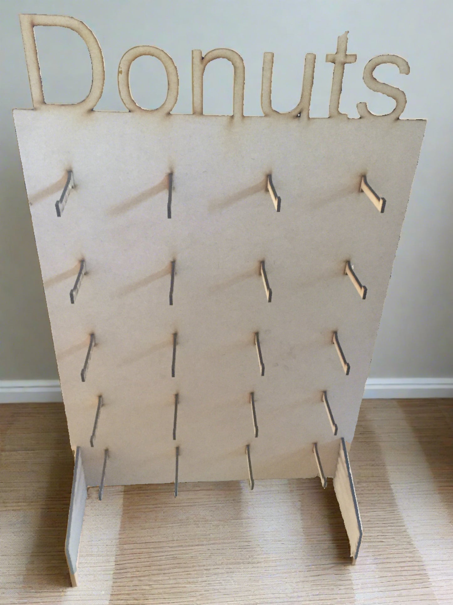 Donuts wall stand - Laser LLama Designs Ltd