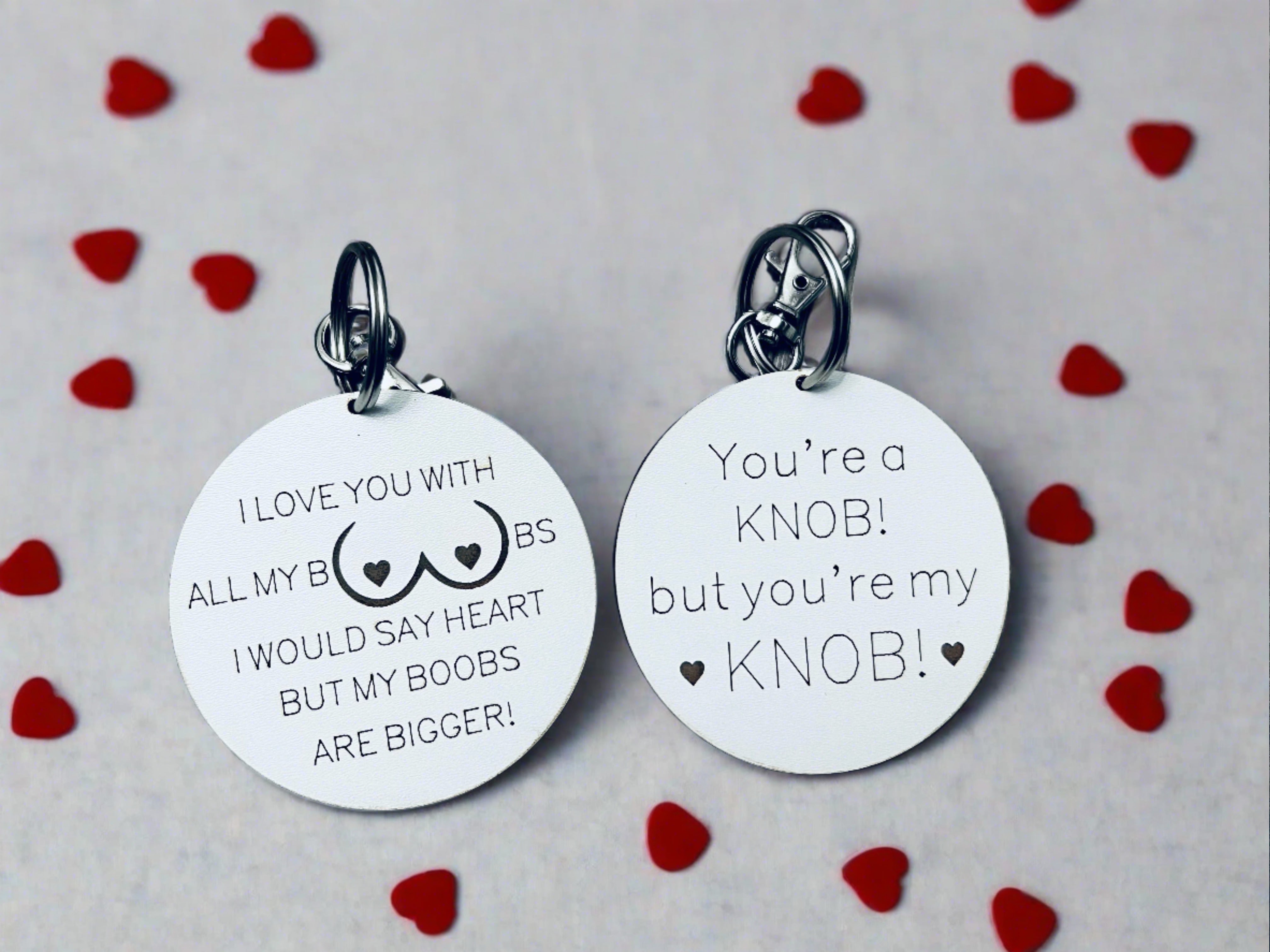 Rude keyrings store